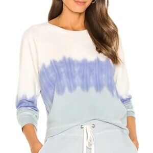 Rails Theo Ocean Tie-Dye crew neck Sweatshirt Size S